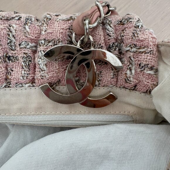 Chanel Tweed Boucle Top Handle Bag - Picture 13 of 16